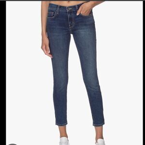 CURRENT ELLIOTT The Stiletto in 1 Year Worn Stretch Indigo Jeans 28